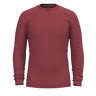 Smartwool Mens Classic Thermal Merino Base Layer Crew  -  Small / Currant Heather