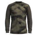 Smartwool Mens Classic Thermal Merino Base Layer Crew  -  Medium / North Woods Foggy Pines