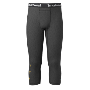 Smartwool Mens Merino 250 Base Layer 3/4 Bottoms  -  Small / Charcoal/Honey Gold