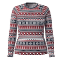 Smartwool Womens Classic Thermal Merino Base Layer Crew  -  X-Small / Currant Alpine Apres