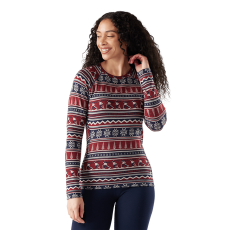 Smartwool Womens Classic Thermal Merino Base Layer Crew  - 