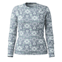 Smartwool Womens Classic Thermal Merino Base Layer Crew  -  X-Small / Nightfall Deco Floral