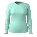 Smartwool Womens Classic Thermal Merino Base Layer Crew  -  X-Small / Pacific Blue