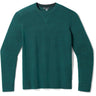 Smartwool Mens Sparwood Crew Sweater  -  Medium / Emerald/Black Marl