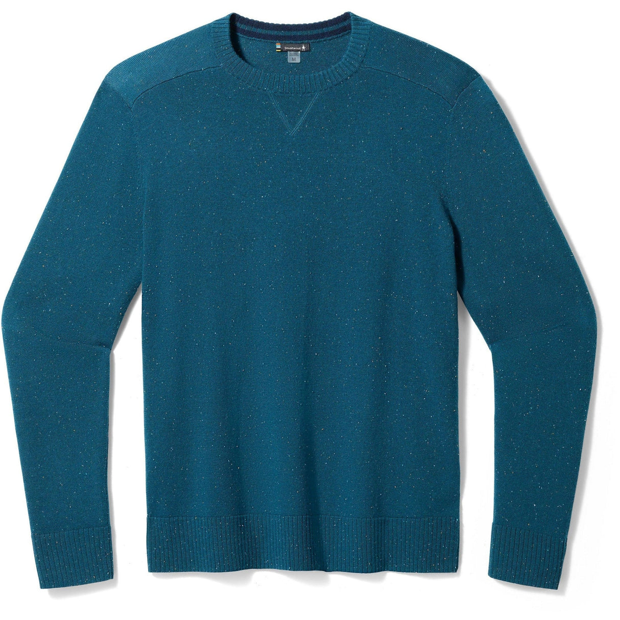 Smartwool Mens Sparwood Crew Sweater  -  Medium / Twilight Blue Donegal