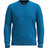 Smartwool Mens Sparwood V-Neck Sweater - Clearance  -  Medium / Nival Blue Heather