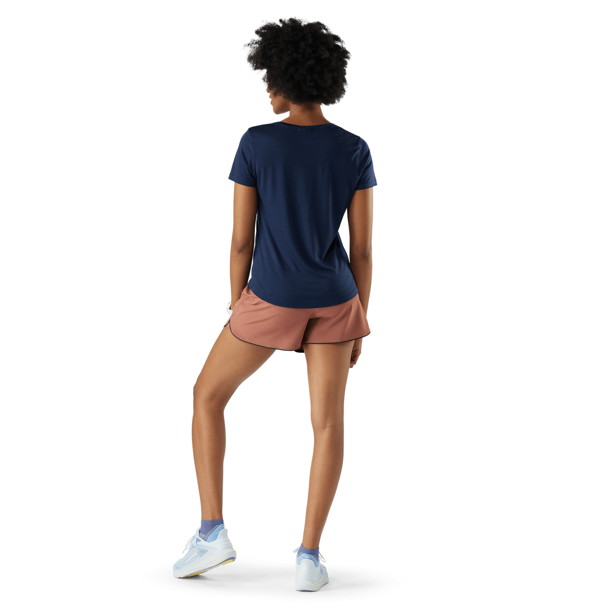 Smartwool Womens Active Ultralite V-Neck Short Sleeve Tee  - 