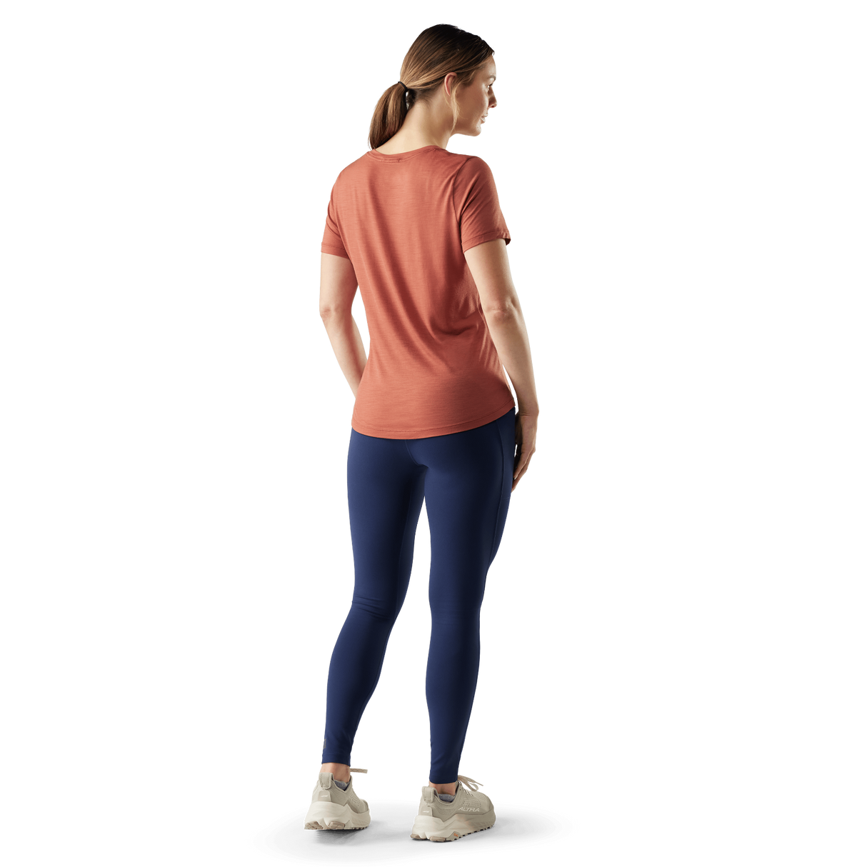 Smartwool Womens Active Ultralite V-Neck Short Sleeve Tee  - 