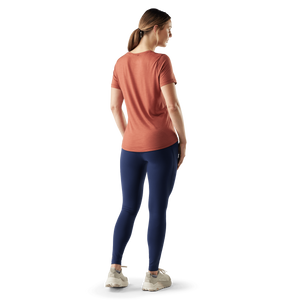 Smartwool Womens Active Ultralite V-Neck Short Sleeve Tee  - 