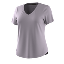 Smartwool Womens Active Ultralite V-Neck Short Sleeve Tee  -  Small / Purple Storm