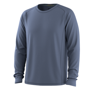 Smartwool Mens Active Ultralite Long Sleeve  -  Small / Nightfall Blue