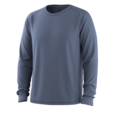 Smartwool Mens Active Ultralite Long Sleeve  -  Small / Nightfall Blue