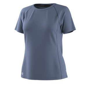 Smartwool Womens Active Ultralite Short Sleeve Tee  -  X-Small / Nightfall Blue