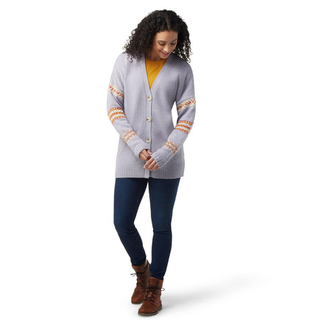 Smartwool Womens Cozy Lodge Boyfriend Cardigan - Clearance  - 