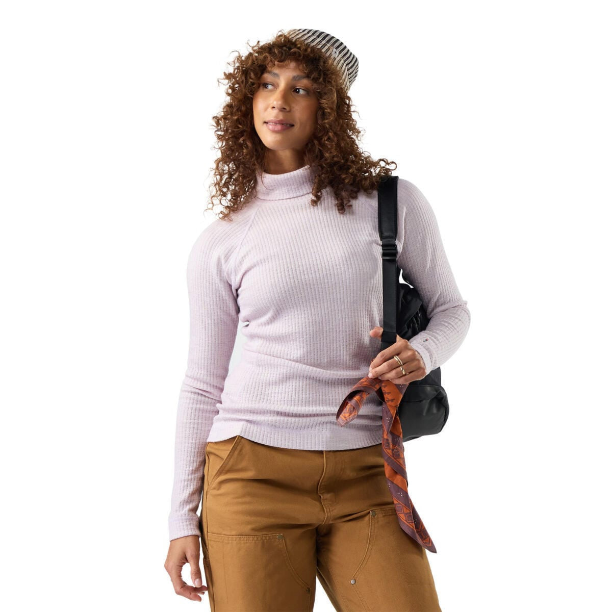 Smartwool Womens Thermal Merino Rib Turtleneck
