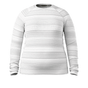 Smartwool Womens Classic Thermal Merino Base Layer Crew Plus  -  1X / Light Gray Color Shift