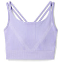 Smartwool Womens Intraknit Strappy Bra - Clearance  -  X-Small / Ultra Violet
