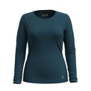 Smartwool Womens Classic All-Season Merino Base Layer Crew  -  X-Small / Twilight Blue