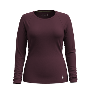 Smartwool Womens Classic All-Season Merino Base Layer Long-Sleeve  -  X-Small / Eggplant