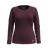 Smartwool Womens Classic All-Season Merino Base Layer Long-Sleeve  -  X-Small / Eggplant