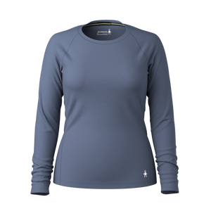 Smartwool Womens Classic All-Season Merino Base Layer Long Sleeve  -  Small / Nightfall Blue