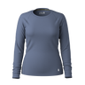 Smartwool Womens Classic All-Season Merino Base Layer Long Sleeve  -  Small / Nightfall Blue