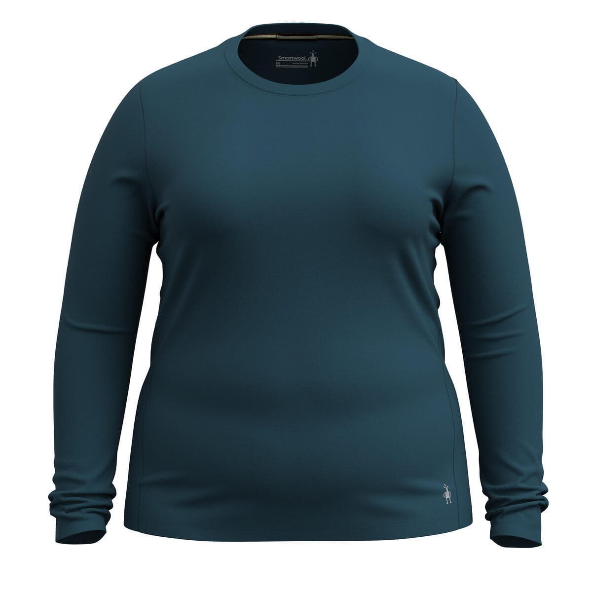 Smartwool Womens Classic All-Season Merino Base Layer Crew  -  1X / Twilight Blue