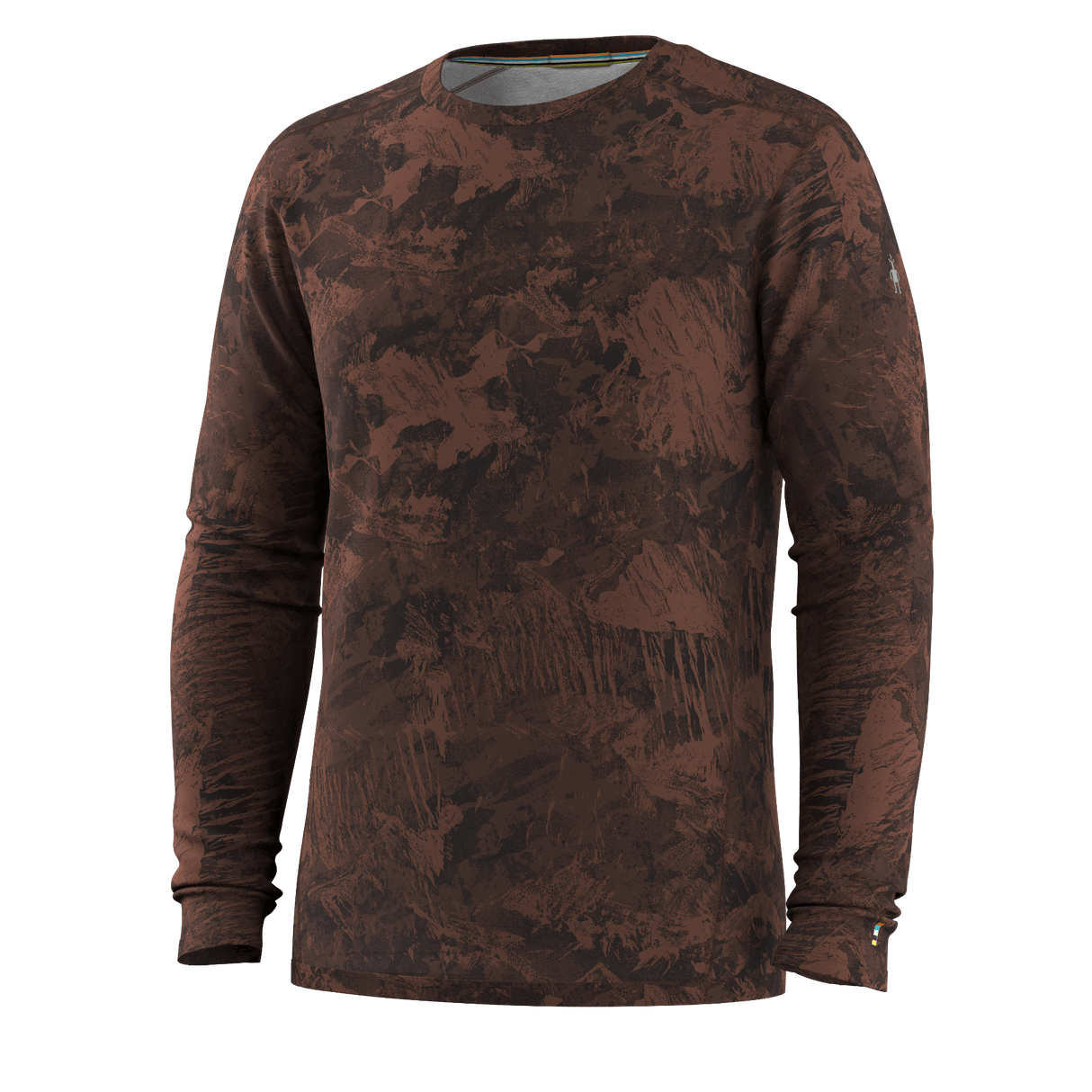 Smartwool Mens Classic All-Season Merino Base Layer Long Sleeve  -  Medium / Sable Brown Mountain