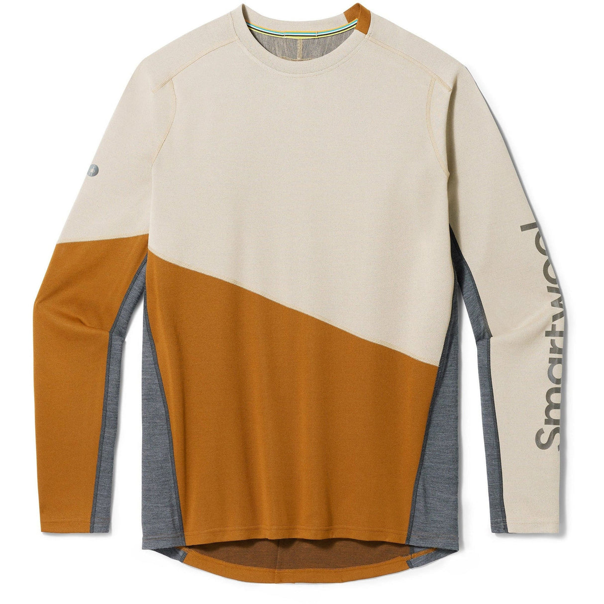 Smartwool Mens Mountain Bike Long Sleeve Jersey  -  Small / Fox Brown