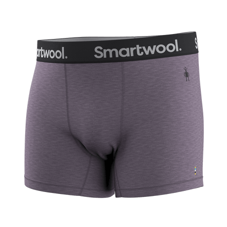 Smartwool Mens Active Boxer Brief  -  Small / Purple Storm Heather