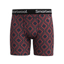 Smartwool Mens Merino Print Boxer Brief - Clearance  -  Scarlet Red