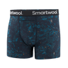Smartwool Mens Merino Print Boxer Brief  -  Small / Deep Navy Night Trek