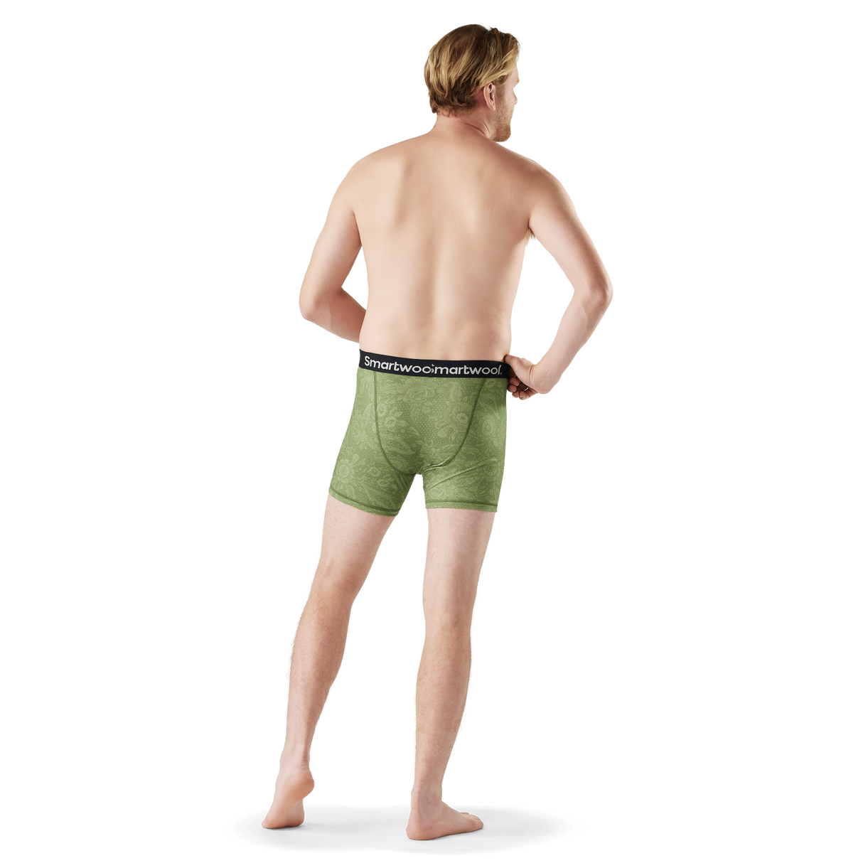 Smartwool Mens Merino Print Boxer Brief  - 