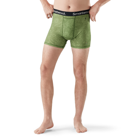 Smartwool Mens Merino Print Boxer Brief  - 