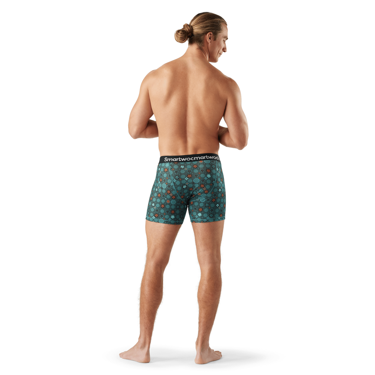 Smartwool Mens Merino Print Boxer Brief  - 