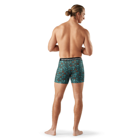 Smartwool Mens Merino Print Boxer Brief  - 