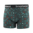 Smartwool Mens Merino Print Boxer Brief  -  Small / Dusty Teal Geo Floral