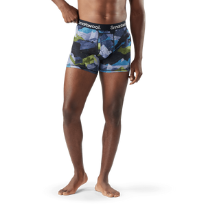 Smartwool Mens Merino Print Boxer Brief  - 