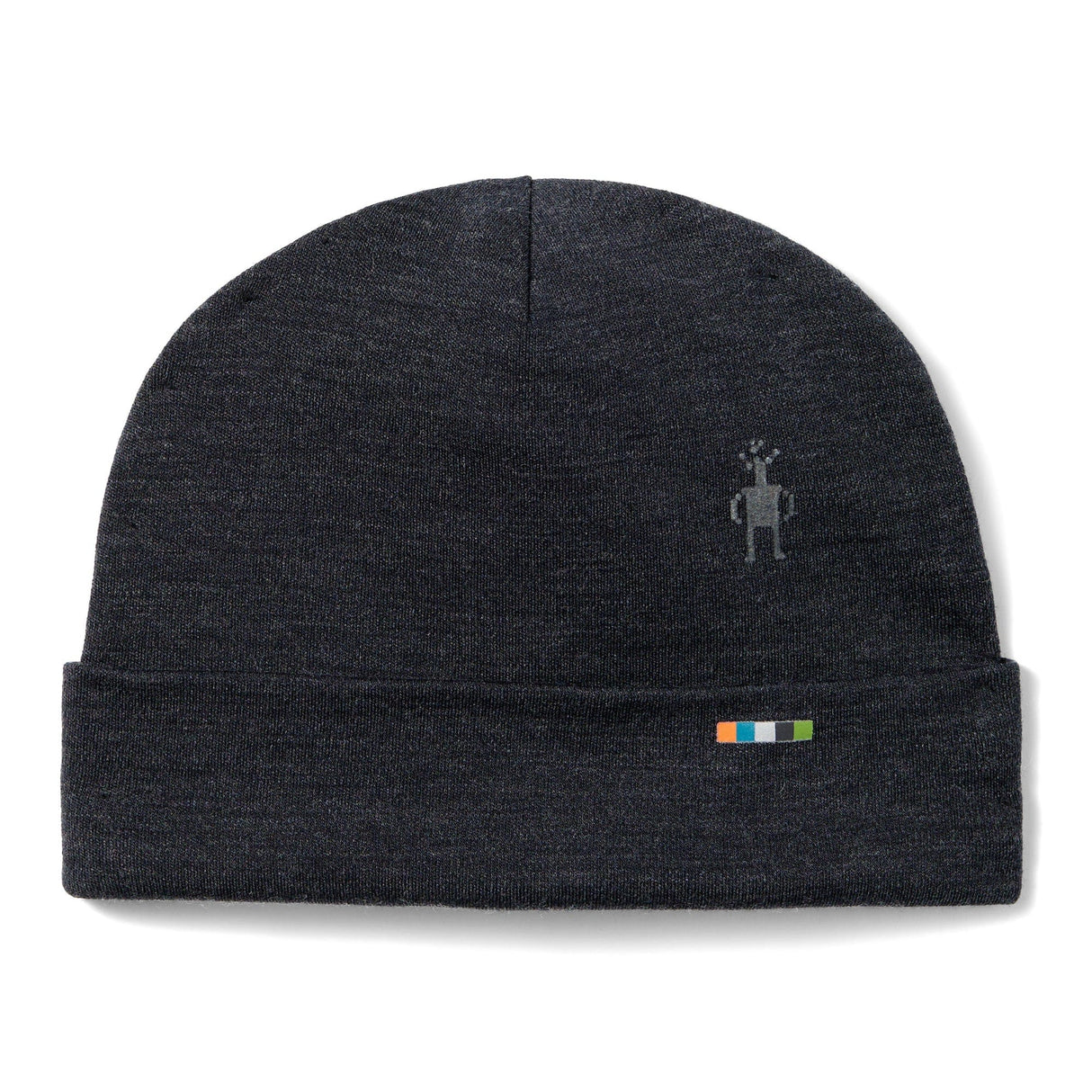 Smartwool Kids Merino 250 Reversible Pattern Cuffed Beanie - Clearance  -  Small/Medium / Charcoal Heather