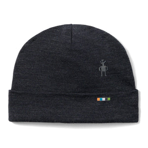 Smartwool Kids Merino 250 Reversible Pattern Cuffed Beanie - Clearance  -  Small/Medium / Charcoal Heather