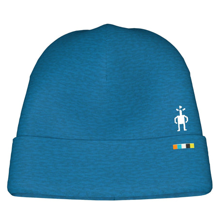 Smartwool Kids Merino 250 Reversible Pattern Cuffed Beanie - Clearance  -  Small/Medium / Nival Blue