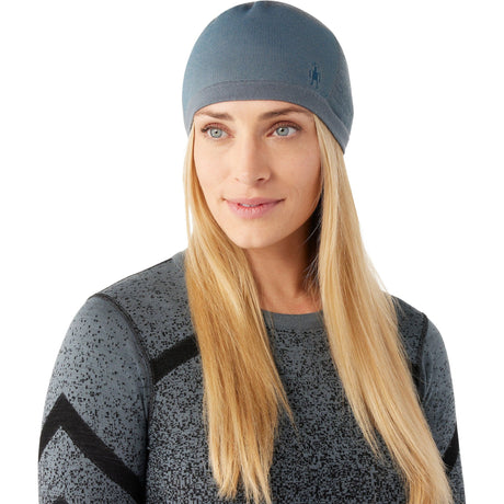 Smartwool Intraknit Merino Fleece Beanie - Clearance  -  One Size Fits Most / Pewter Blue