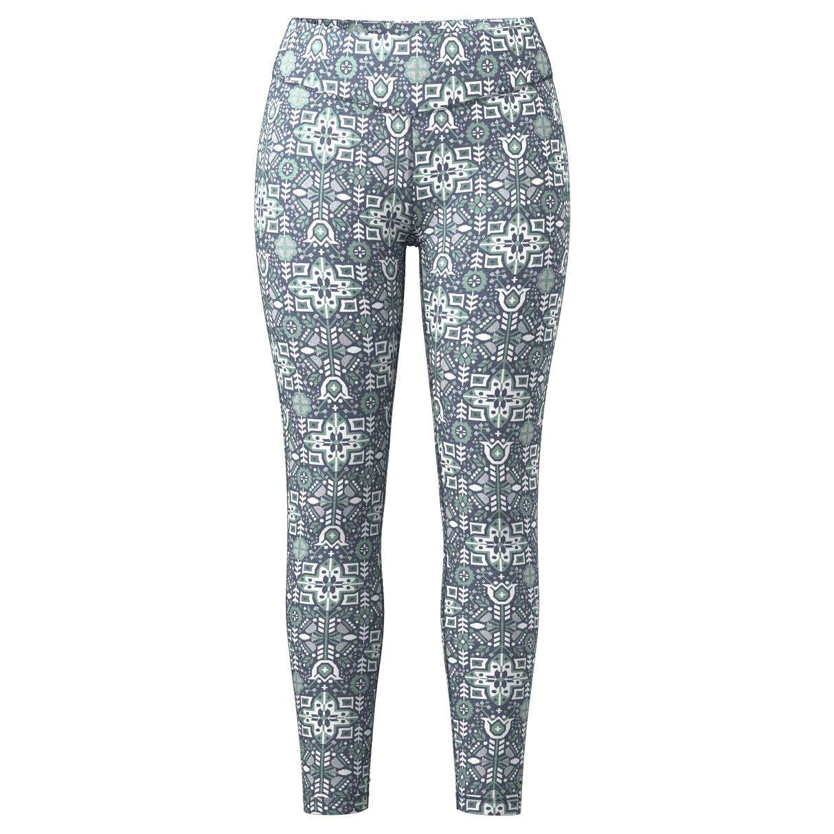Smartwool Womens Classic Thermal Merino Base Layer Bottoms  -  X-Small / Nightfall Deco Floral