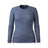 Smartwool Womens Intraknit Thermal Merino Base Layer Crew  -  Medium / Nightfall Blue/Deep Navy