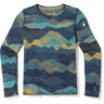 Smartwool Kids Mid 250 Crew  -  XX-Small / Blueberry Mtn Scape