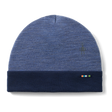 Smartwool Thermal Merino Reversible Cuffed Beanie  -  One Size Fits Most / Nightfall Blue/Deep Navy