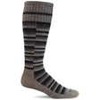 Sockwell Mens Geo Moderate Compression Socks  -  Medium/Large / Putty