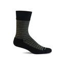Sockwell Mens Kickback Relaxed Fit Crew Socks  -  Medium/Large / Black