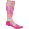 Sockwell Womens Full Circle Moderate Compression Knee High Socks  -  Small/Medium / Raspberry