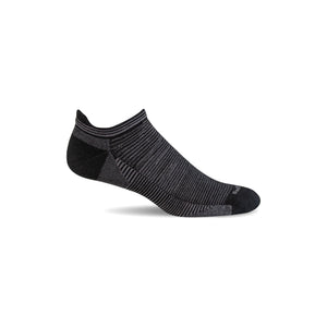 Sockwell Mens Cadence Micro Moderate Compression Socks  -  Small/Medium / Black